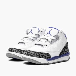 Jordan 3 TD Racer Blue (4C) Baby
